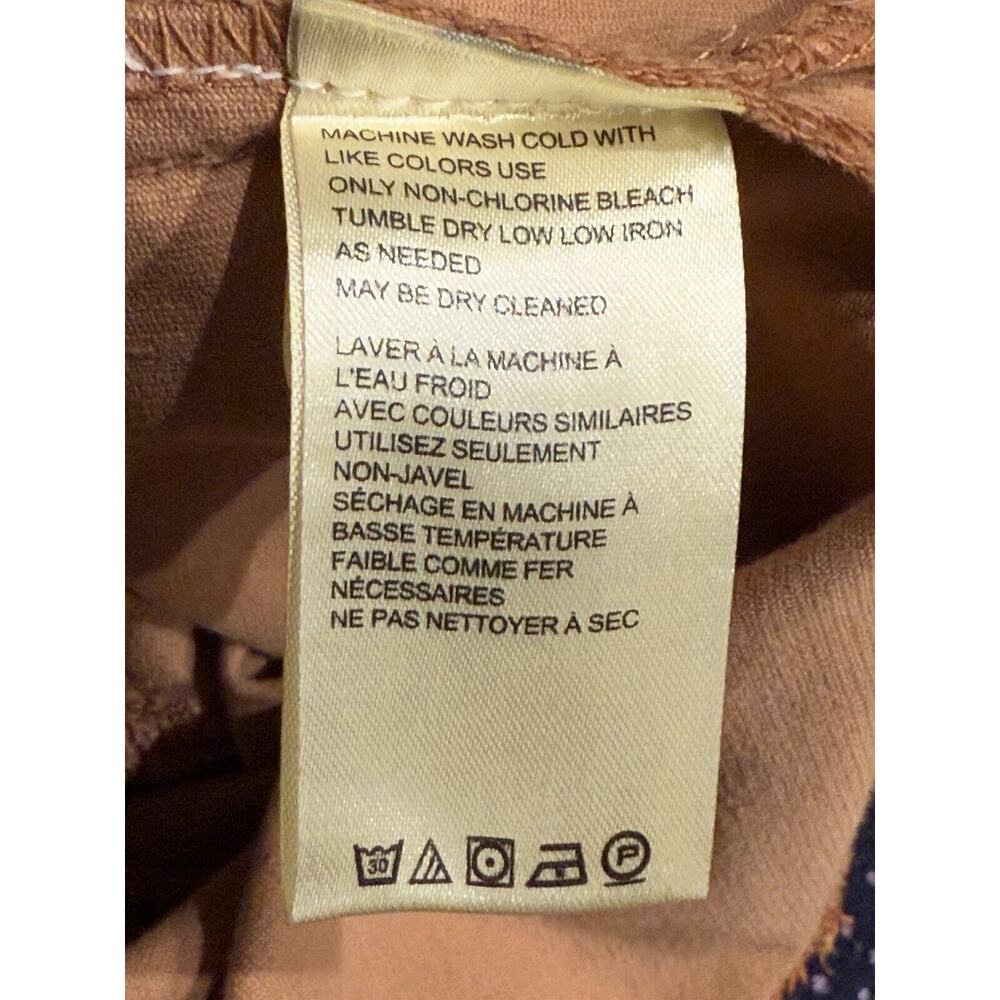We‎ The Free NWT Jenny High Rise Corduroy Skinny Flare Pants Women's 27 Boho - Picture 10 of 14